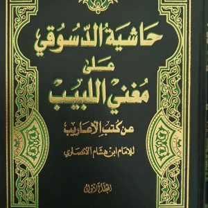 حاشیة الدسوقی على مغني اللبيب (1-3)